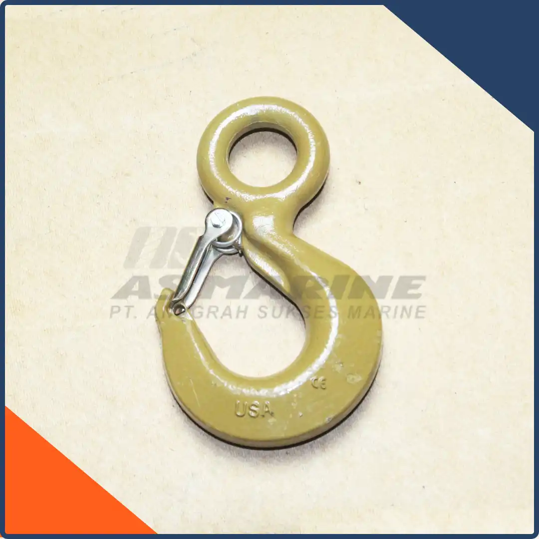 Crosby USA Eye Hook / Kait / Gancu L320AN Alloy with Latch Kit 5 Ton